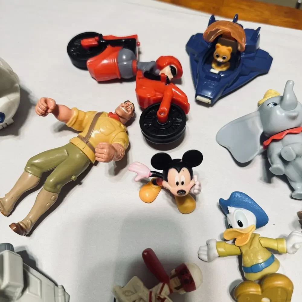 Disney Action Figures Lot Cake Toppers McDonald’s Kelloggs Pixar Various Misc